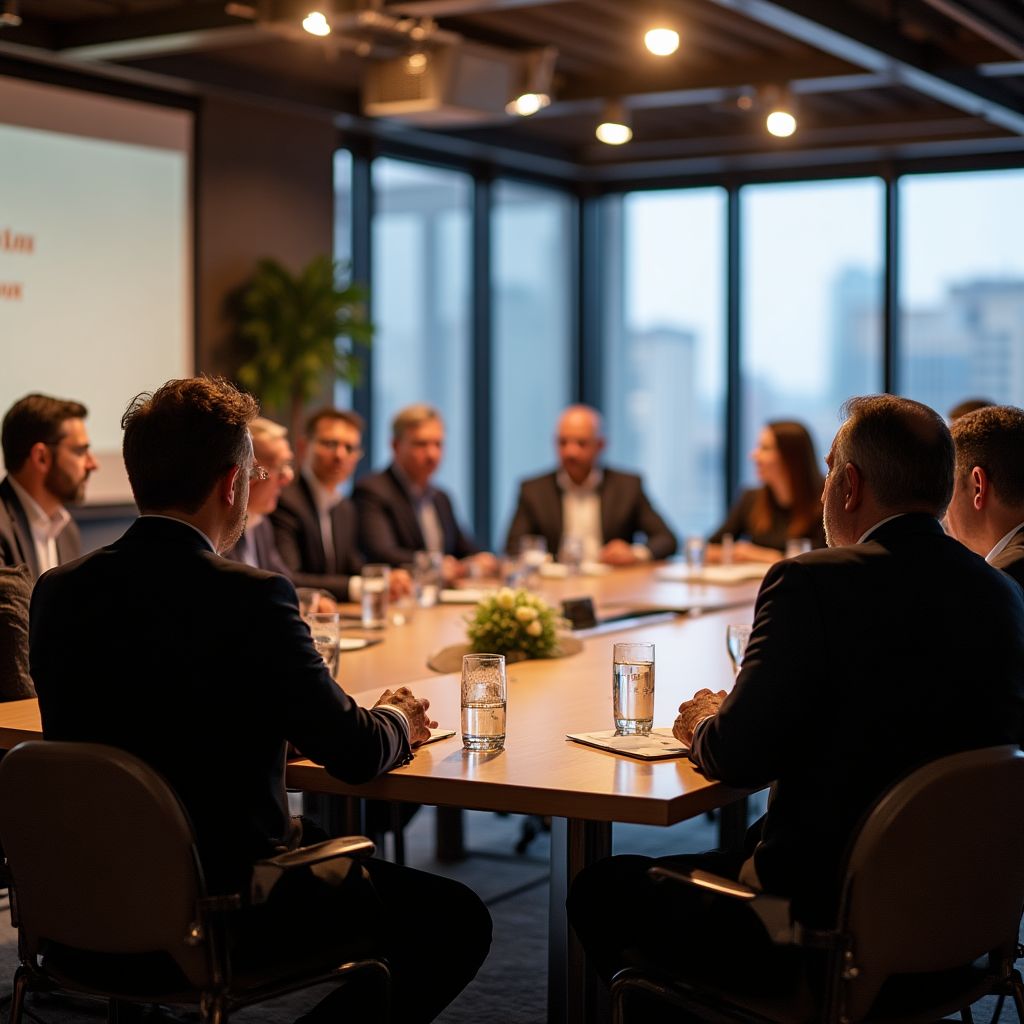 Encuentro de la comunidad empresarial argentina